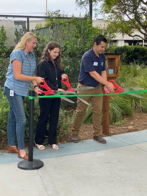 Ribbon cutting 