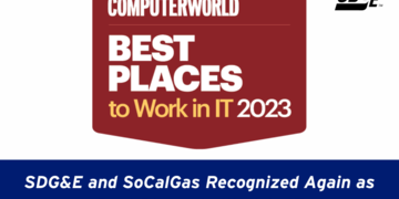 SDG&E and SoCalGas Recognized Again as Best Places to Work in IT