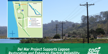 Del Mar Project Supports Lagoon Restoration and Enhances Electric Reliability