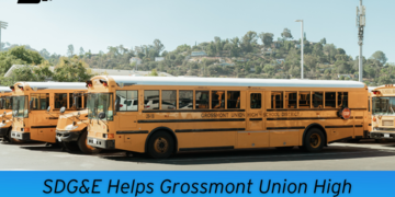 SDG&E Helps Grossmont Union High School District Go Electric 