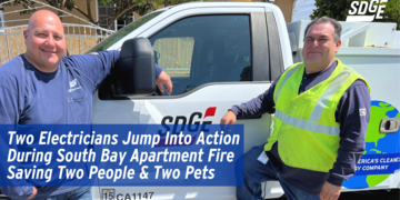 Two Electricians Jump Into Action During South Bay Apartment Fire Saving Two People and Two Pets