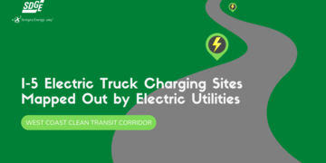 I-5 Electric Truck Charging Sites Mapped Out by Electric Utilities