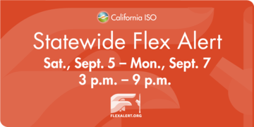 Flex Alert Issued For Holiday Weekend, Calling For Energy Conservation