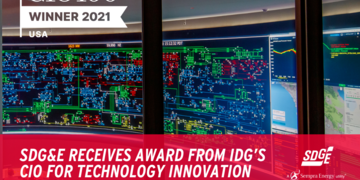 SDG&E Receives Award from IDG’s CIO for Technology Innovation