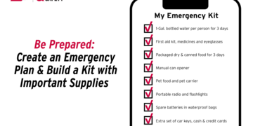 Be Prepared: Create an Emergency Plan & Build a Kit with Important Supplies 