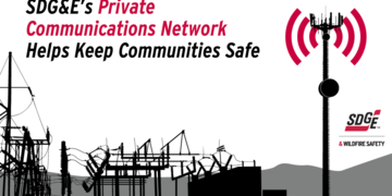 SDG&E’s private communications network helps keep communities safe 