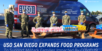 USO San Diego Expands Food Programs  To Support Military Families Impacted By COVID-19 