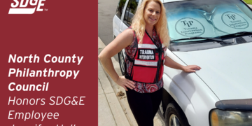 North County Philanthropy Council Honors SDG&E Employee Jennifer Hall