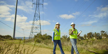 Transmission Lines and technicians