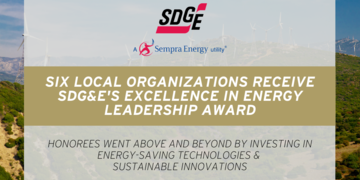 Six Local Organizations Receive SDG&E's Excellence in Energy Award