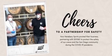 Cheers! Whiskey Distillery Pumps Out Hand Sanitizer for SDG&E and Community