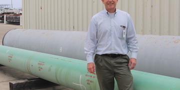 Norm Kohls, lead engineer for Pipeline 1600