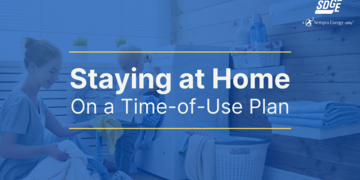 Staying at Home on a Time-of-Use Plan